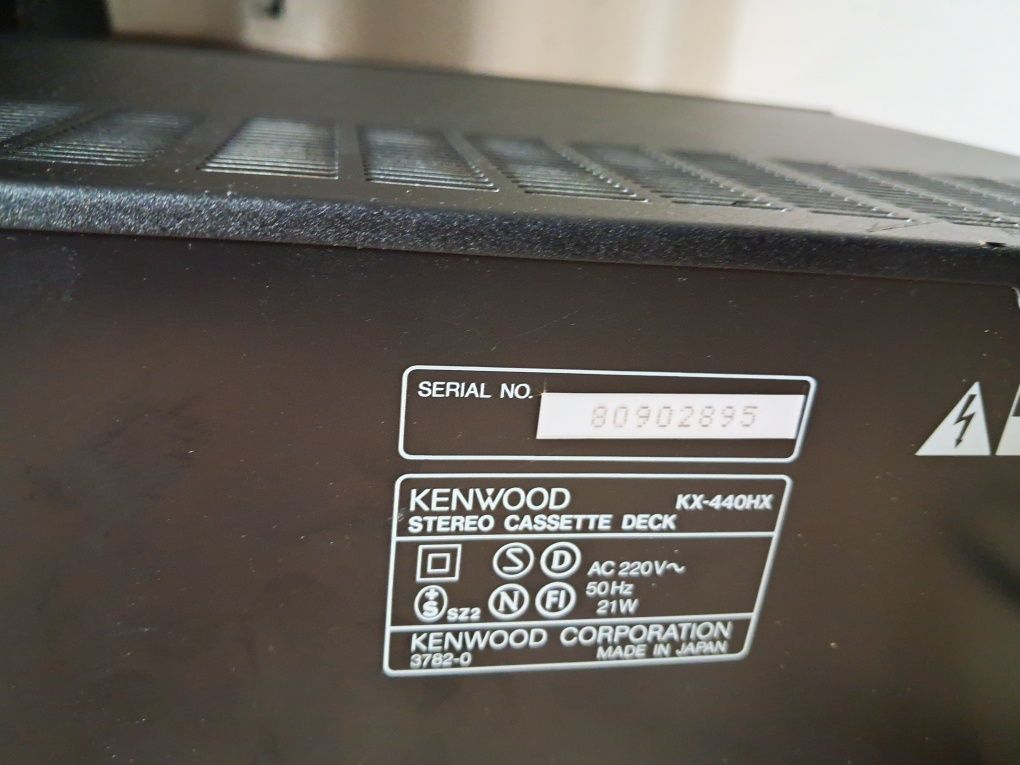 Kenwood kx 440hx deck