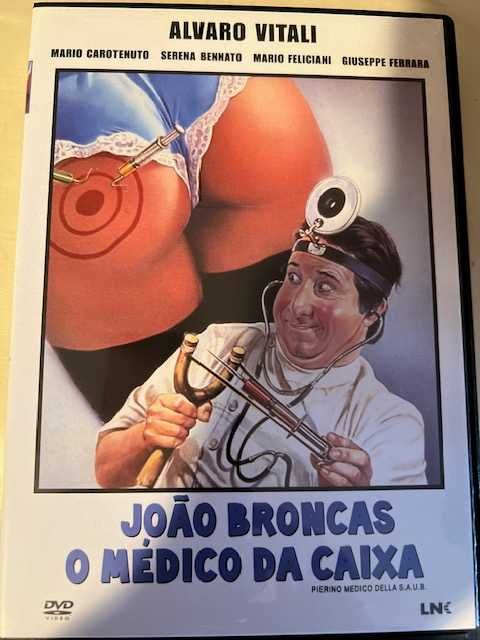 João Broncas O Médico da Caixa com Alvaro Vitali