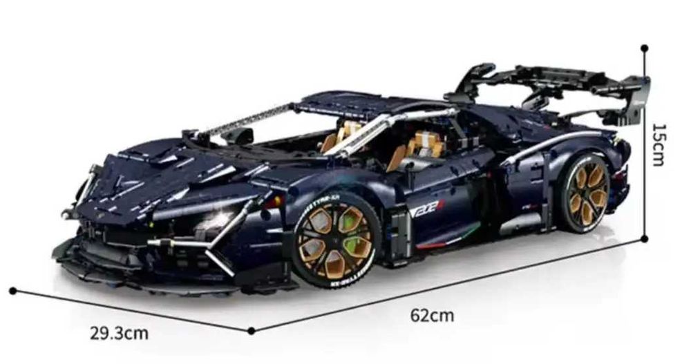Конструктор Technic Lamborghini Aventador. Масштаб 1:8.  4260 деталей.