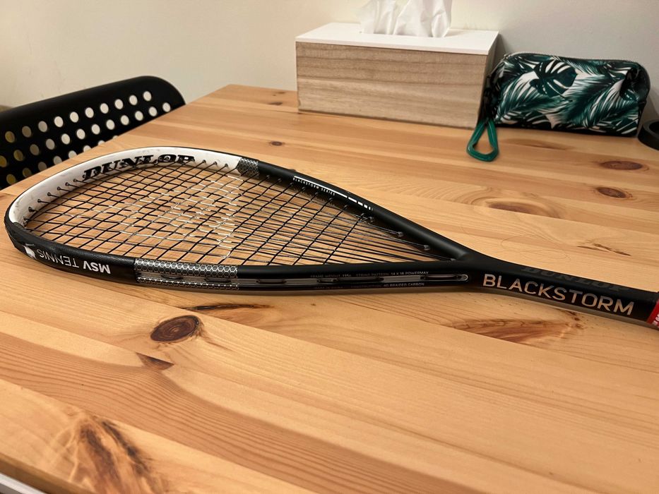Dunlop Blackstorm Titanium 135g rakieta squash