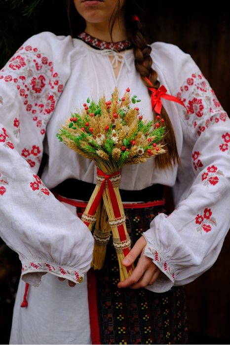 Дідух сноп із пшениці різдвяний дідух