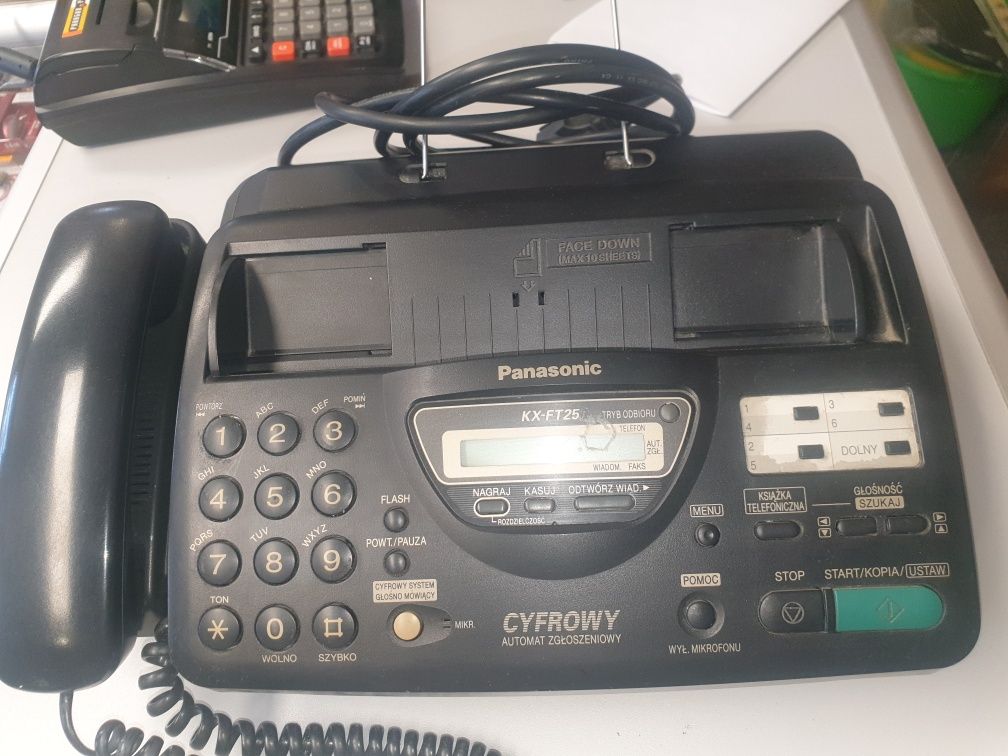 Telefon Fax Panasonic KX-FT25