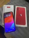 Iphone 11 Vermelhor bateria 75%