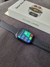 Smartwatch czarny nowy komplet