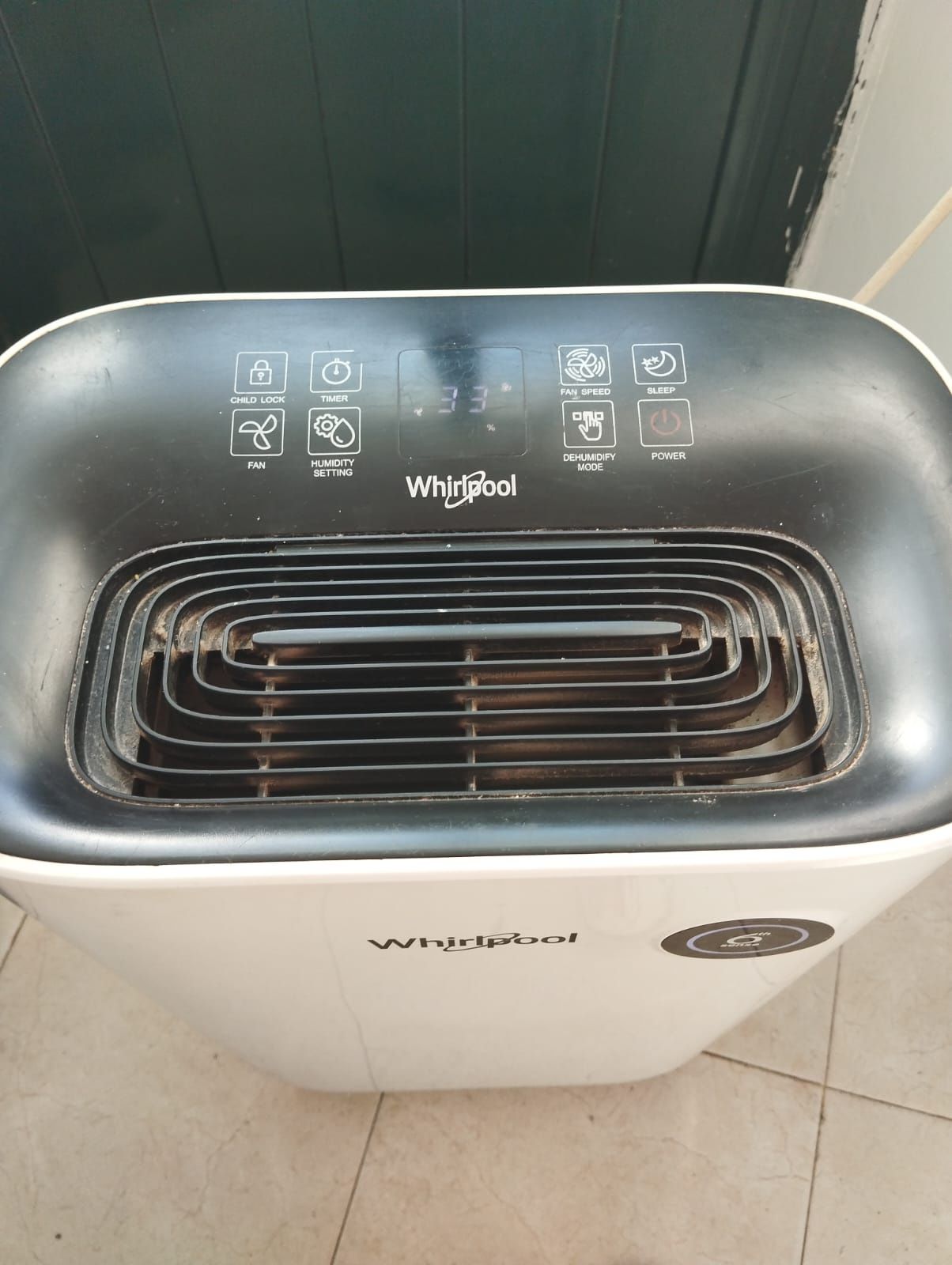Termoacumulador Whirlpool com algum uso a funcionar bem