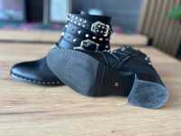 Nowe buty/botki r.37 czarne