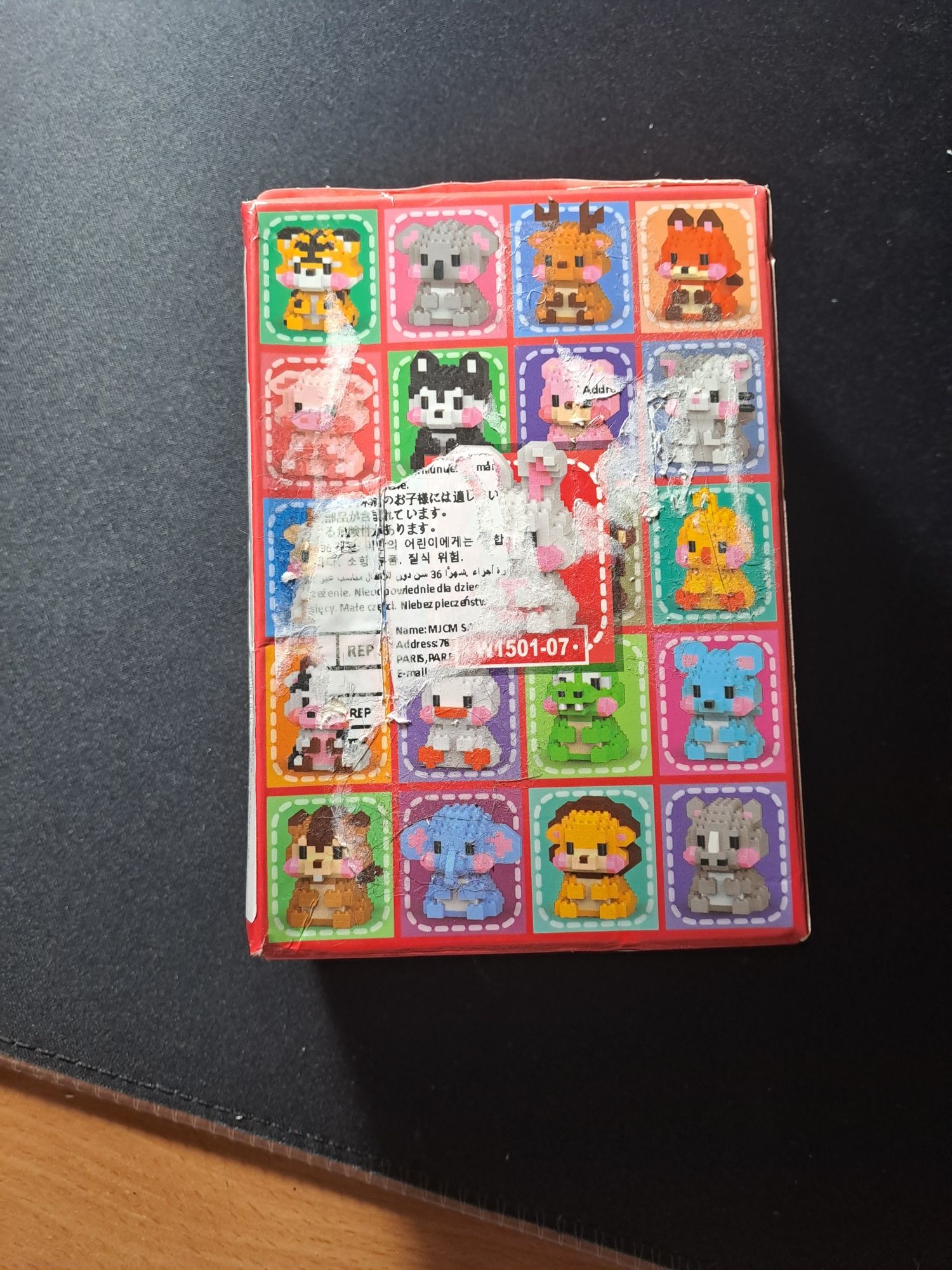 Mini blocos de montar Coelho