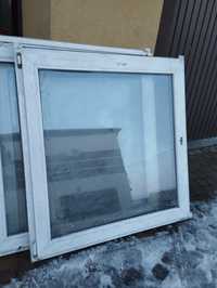 Okno pcv 120 x 125 używane 120 x 120