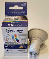 Żarówka LED SMART WiFi WW/CW/RGB 5W GU10 Spectrum