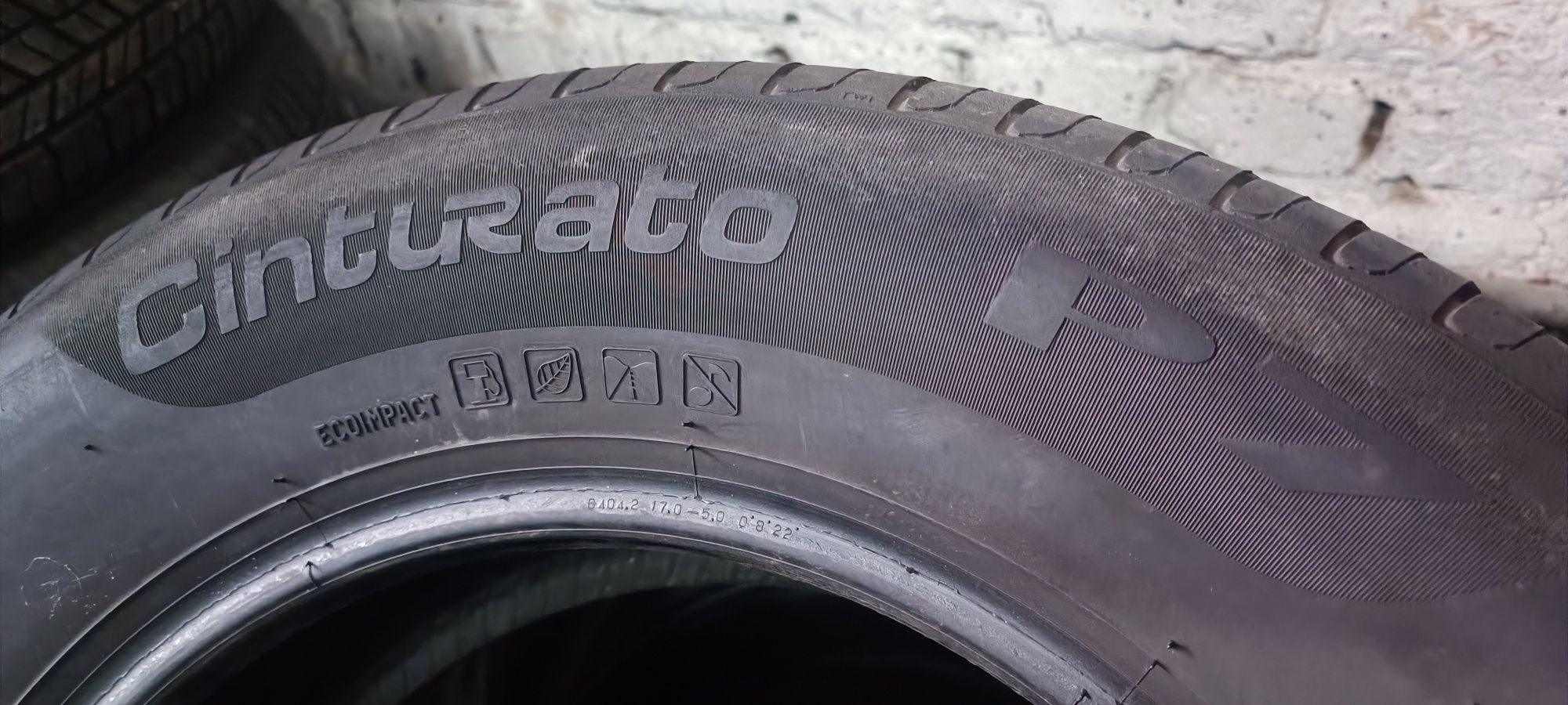 225/60R16 Pirelli Cinturato P7 Автошини бу 195215205-45.50.5560 Склад