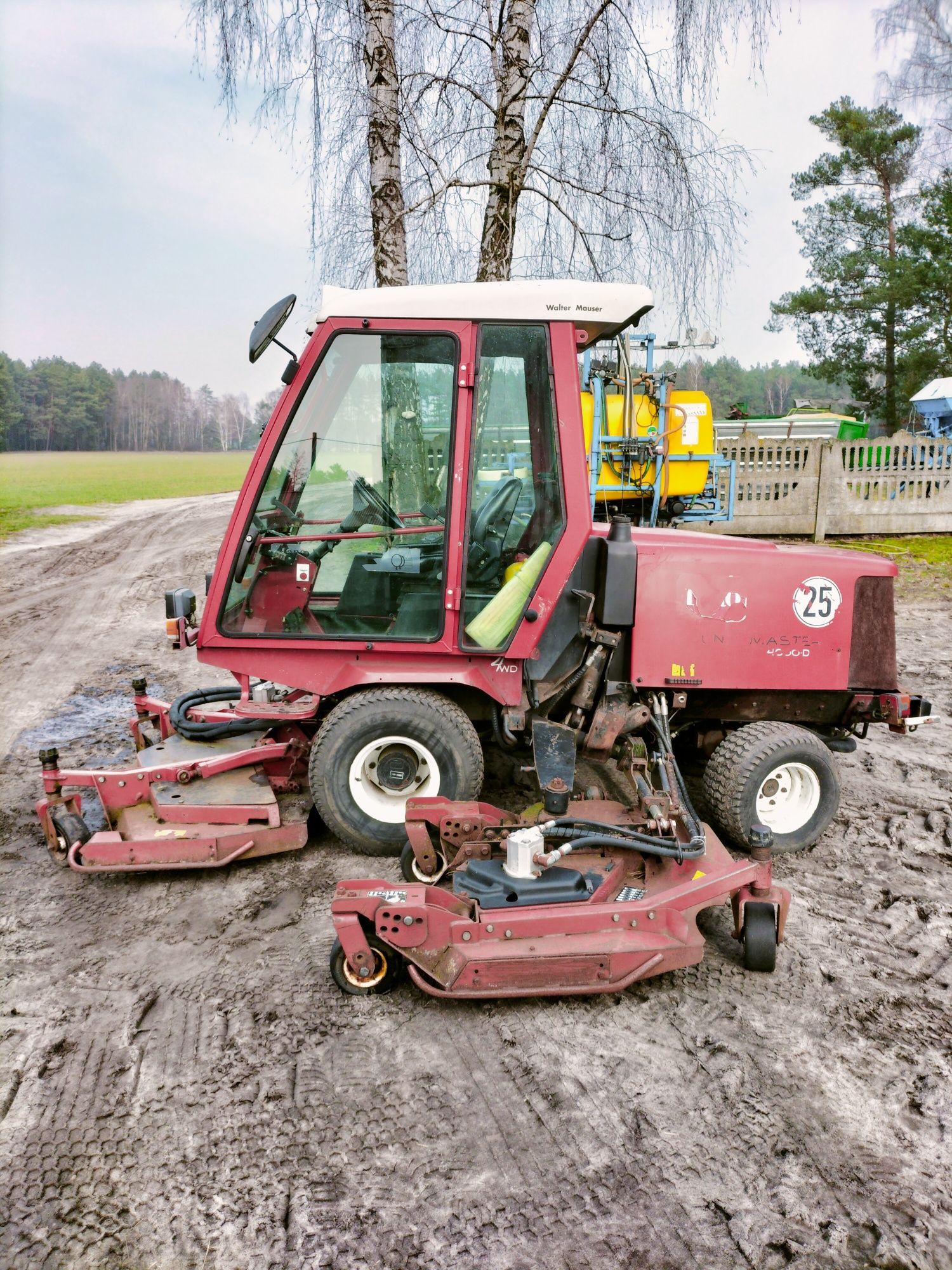 Kosiarka Toro Groundmaster 4000 d Traktorek boisko łąka