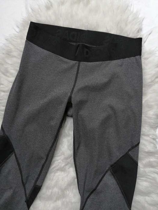 Legginsy kompresyjne sportowe Alphaskin Badge Of Sport Tights EB3845