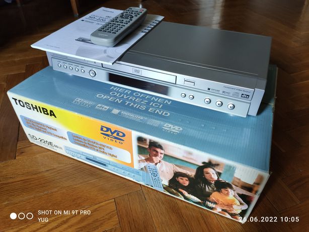 Продам dvd плеер Toshiba sd-220e