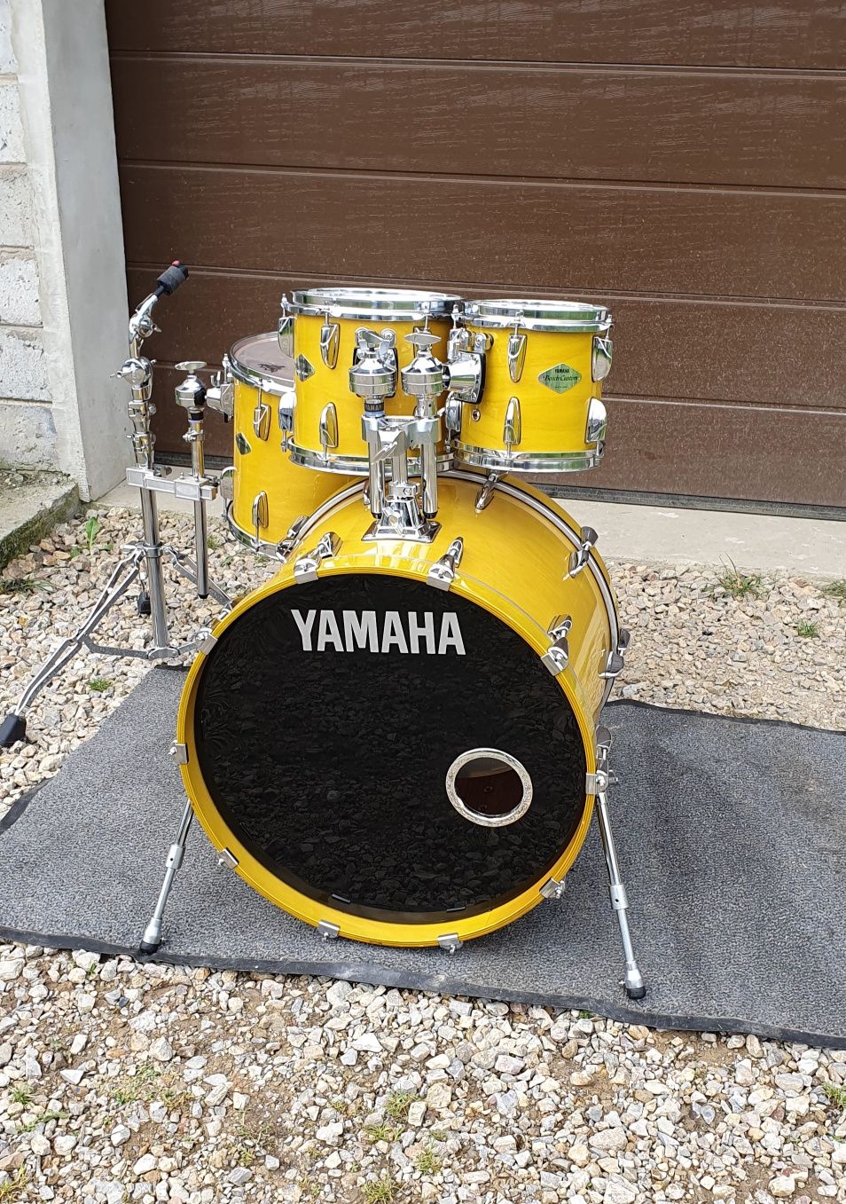 Perkusja Yamaha Beech Custom 22", 8", 10", 14 Pear Yellow‼️