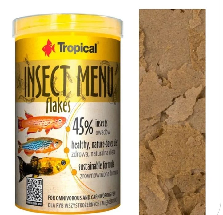 Tropical insect menu flakes 100ml/20g