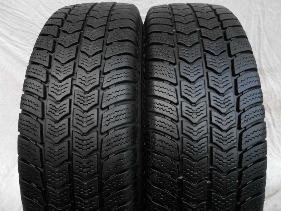 2 ładne opony zimowe SEMPERIT 215/75 R16C 113/111R (2x7,2mm)