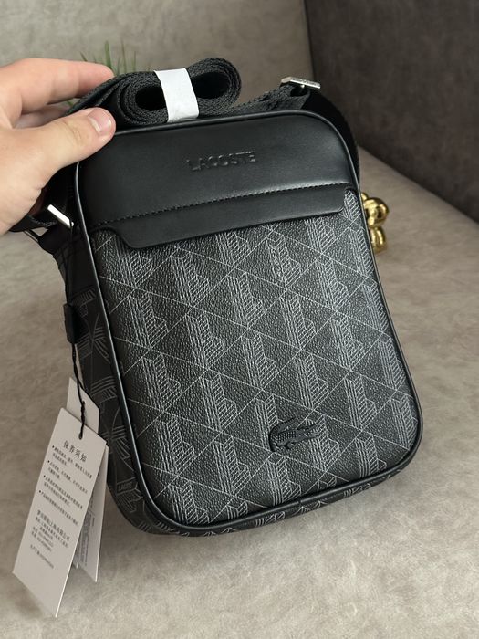 Сумка Lacoste Monogram | Crossbody Bag | мессенджер | лакоста лакосте