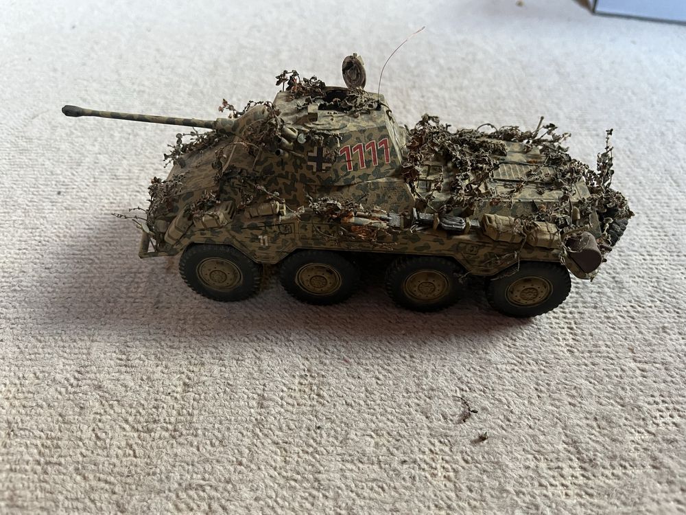 Model sd.kfz. 234/2  puma skala 1:35