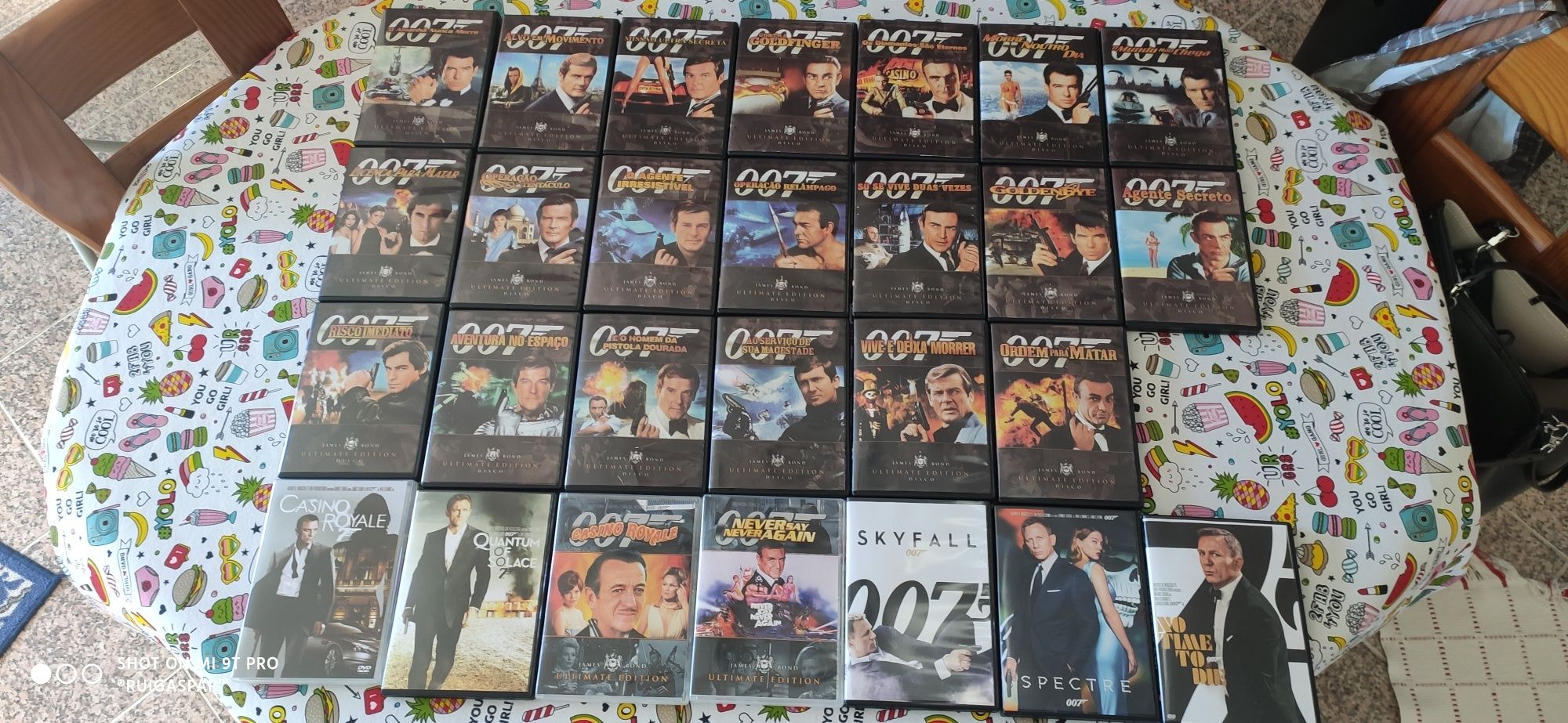 Coleção 007 James Bond em DVD