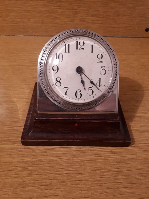 Memor stary zegar biurkowy patentowy