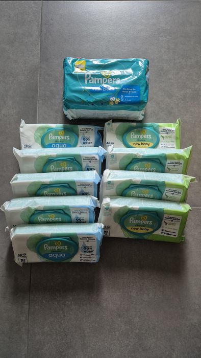 Chusteczki nawilżane Pampers