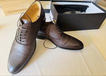 Vistula Lincoln buty brązowe skóra skórzane 43 44 oxfordy szkoty