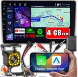 Radio android 14- 1 DIN 9" CARPLAY Android auto GPS 4 GB RAM RDS  BT