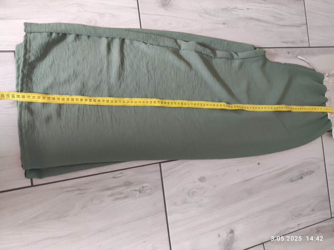 Letnie damskie szerokie spodnie rozm S/M, M, L