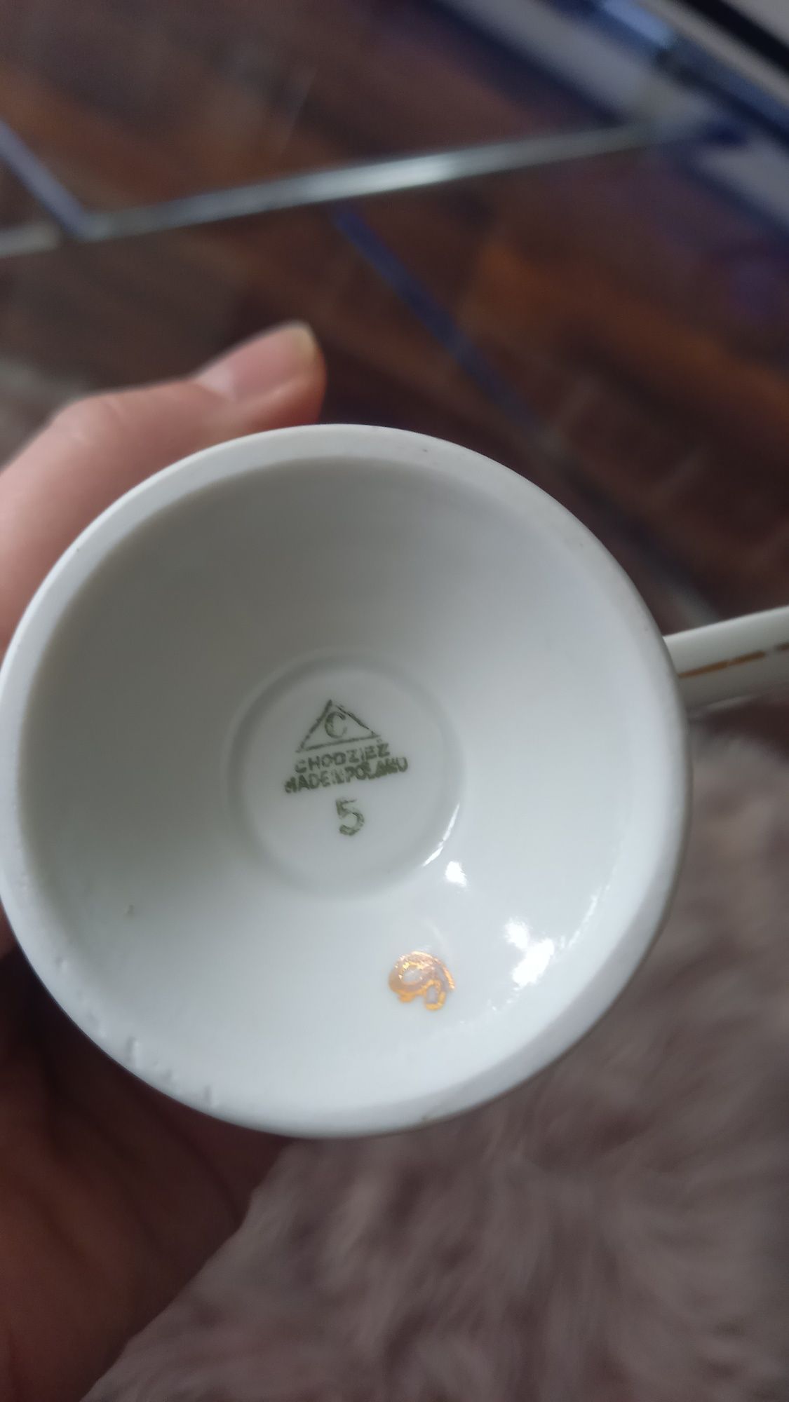 Filiżanka Chodzież róża Regina porcelana