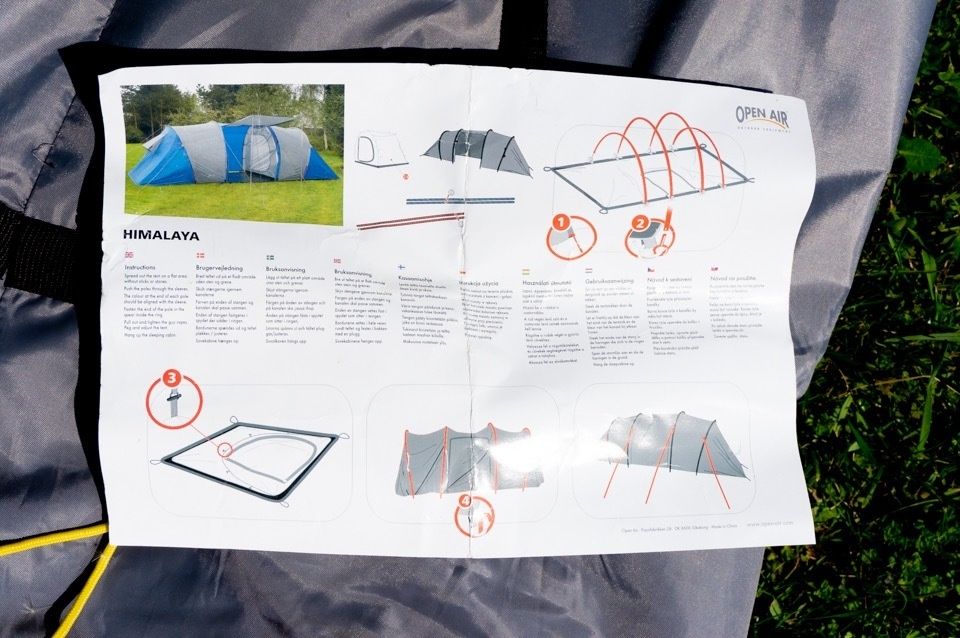 Namiot 6-os Himalaya Open Air