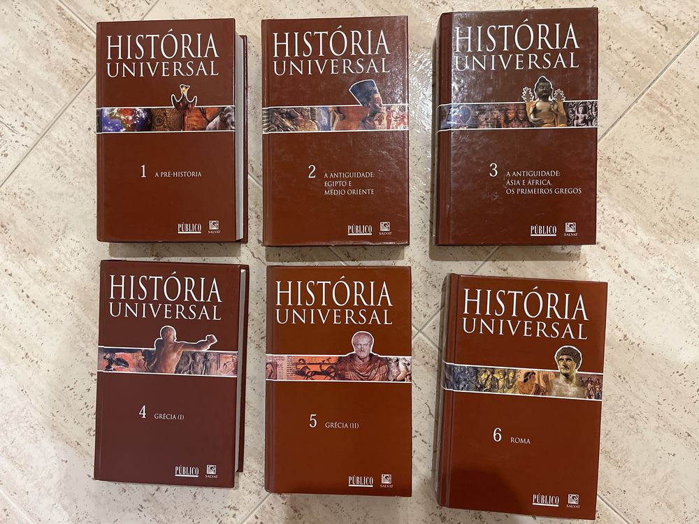 Vendo 6 Enciclopedias “Historia Universal”
