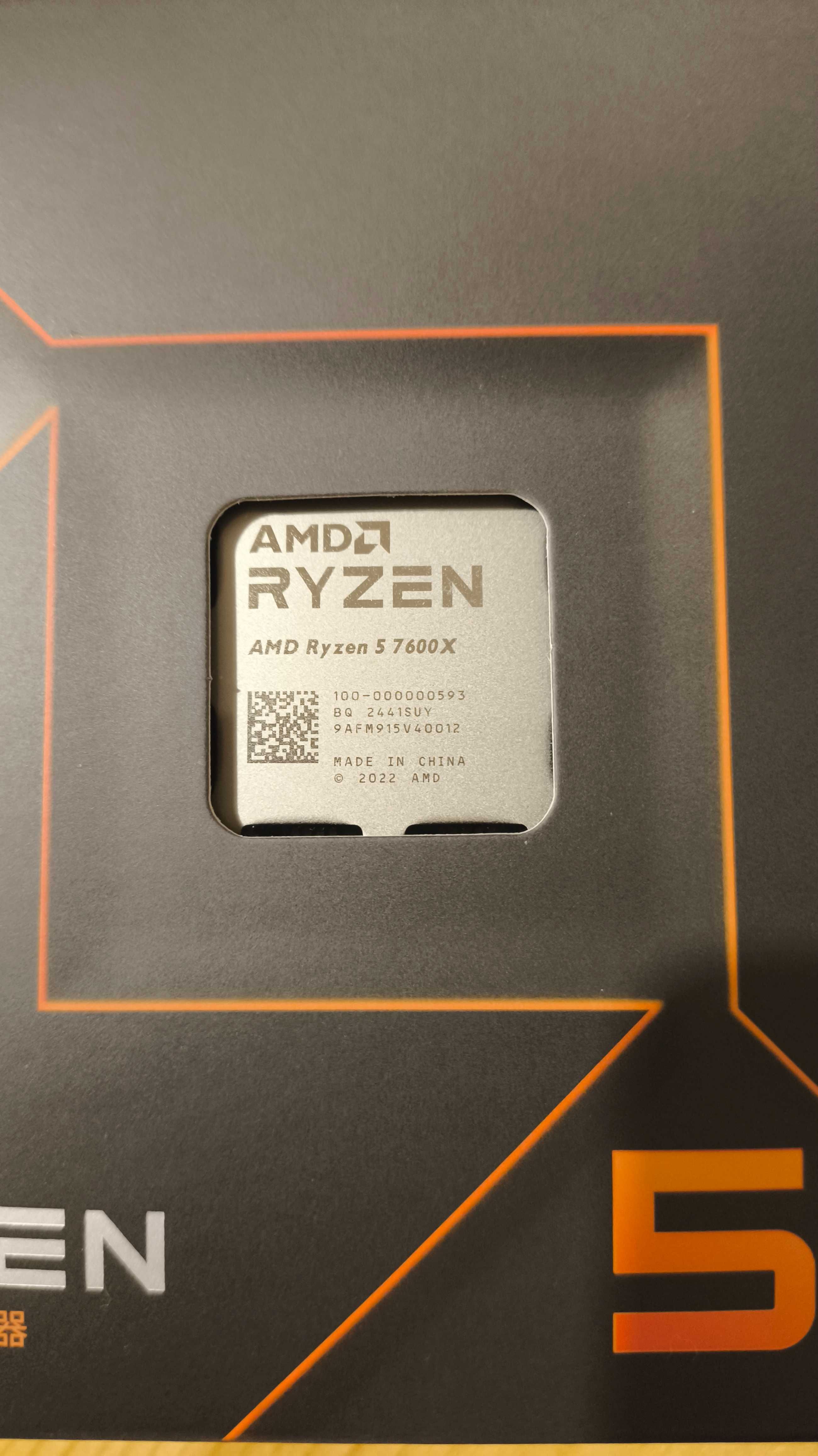 AMD Ryzen 5 7600X 6C/12T 5.3GHz 32MB AM5 Box новий