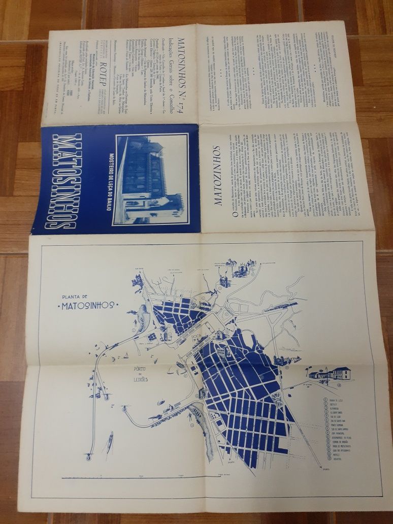 Mapa/roteiro ROTEP, Matosinhos
