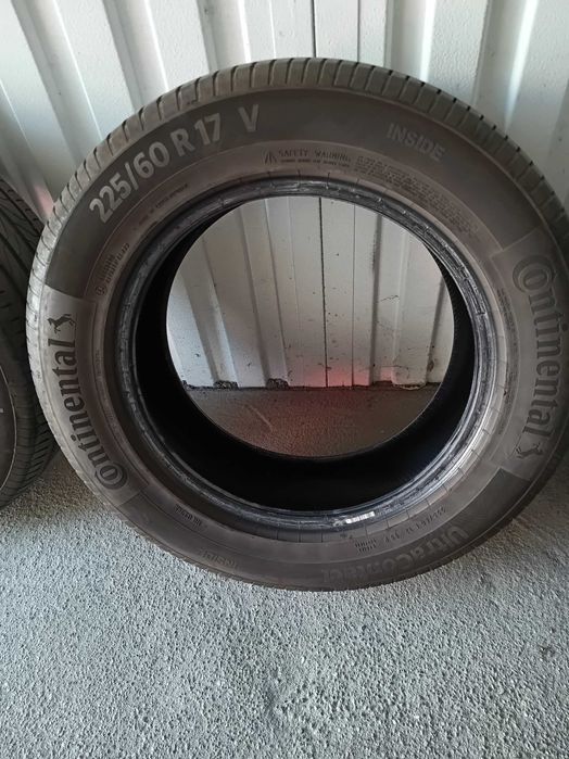UŻYWANE OPONY Continental UltraContact 225/60R17 99 v (LETNIE)