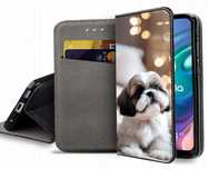 Etui na telefon z Twoim pupilem SHITZU zamykane