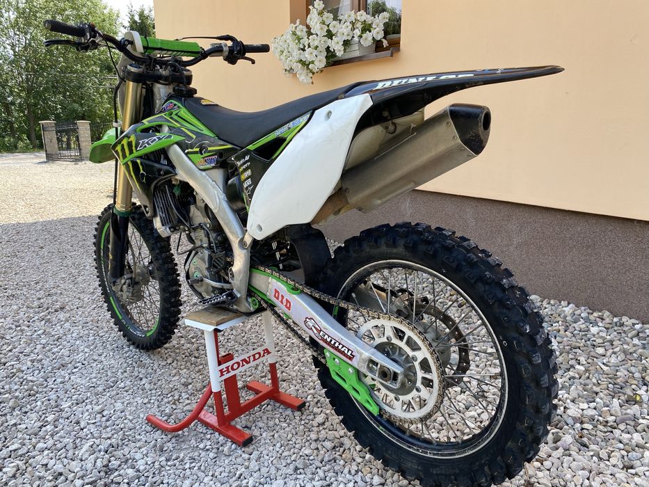 Kawasaki kxf 250 po remoncie, piękny stan