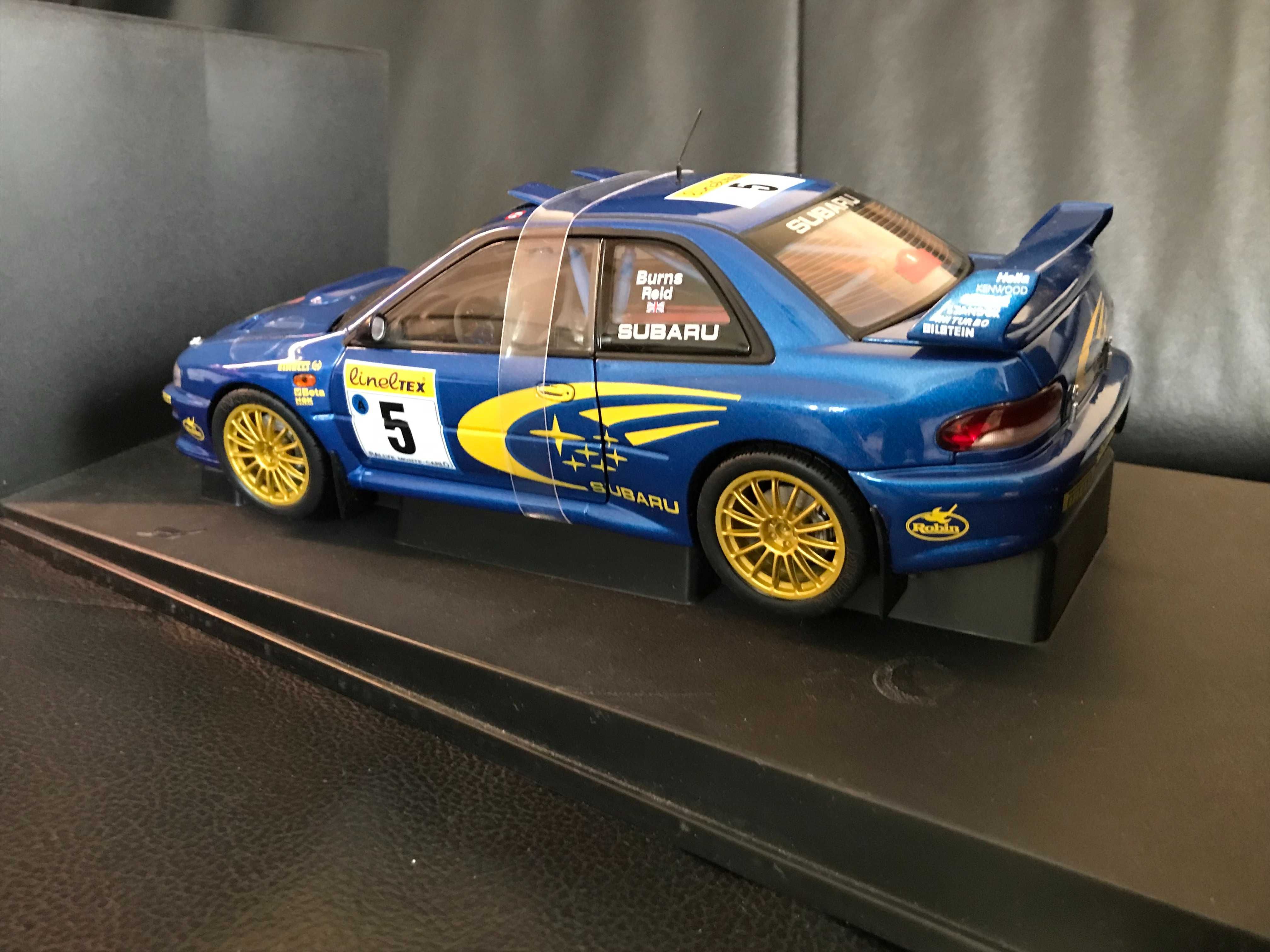 Autoart 1:18 Subaru Impreza WRC Nr 5 Burns/Reid 1999 Rajd Monte Carlo