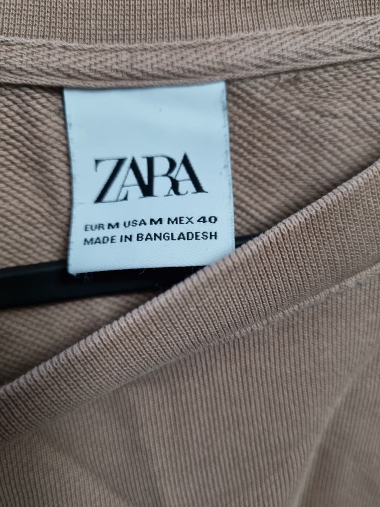 Bluza męska Zara M beżowa