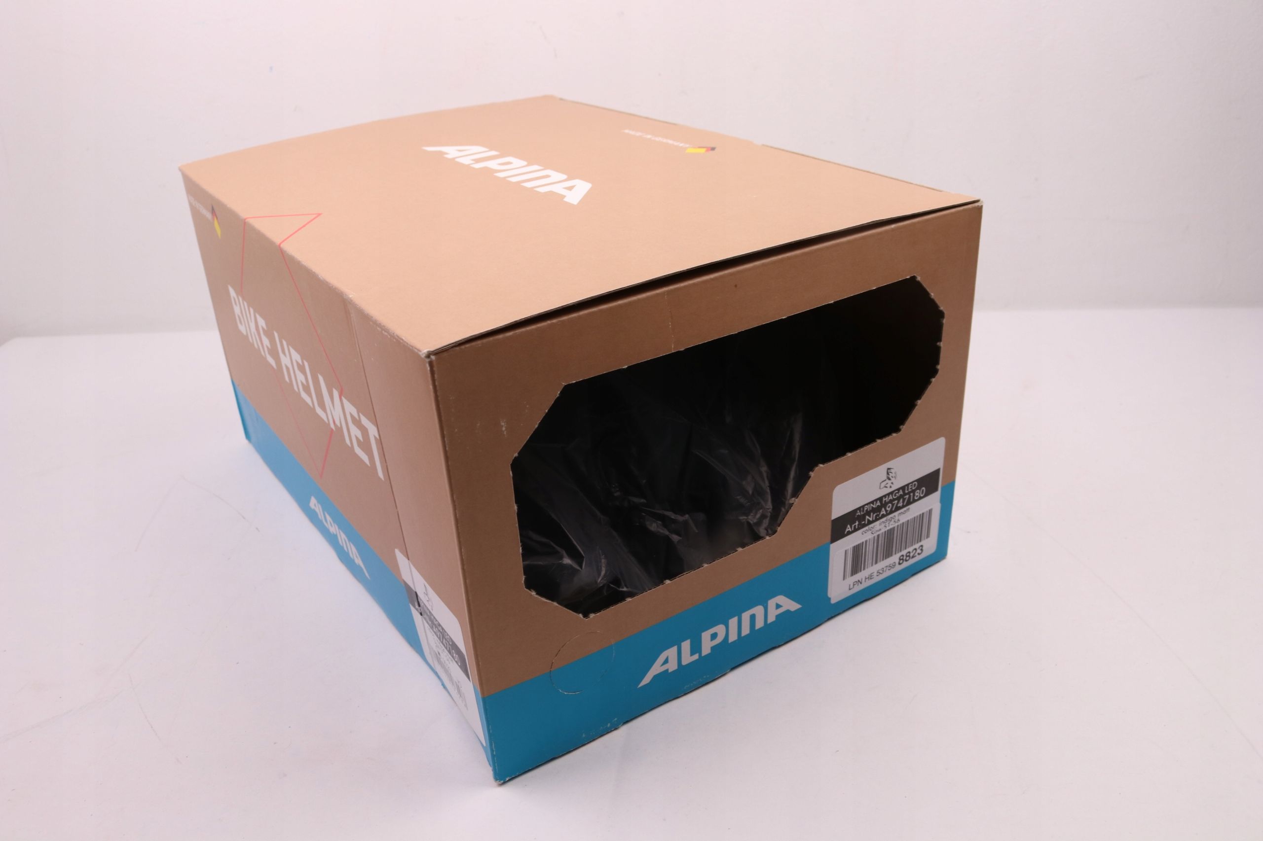 outlet kask rowerowy alpina haga ab029-2-l r. 51-56cm