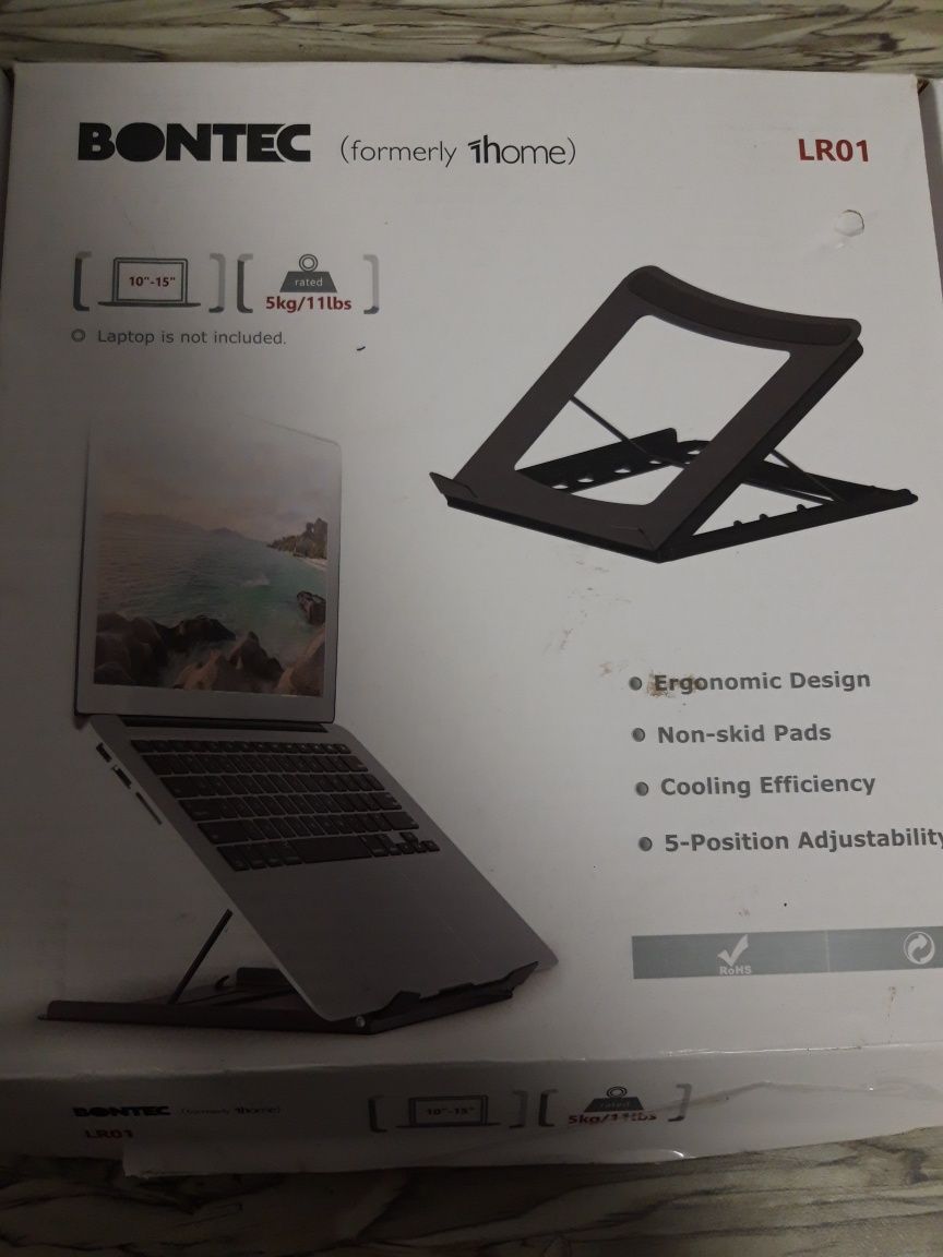 Uchwyt stojak podstawa do laptopa 10-15"Bontec