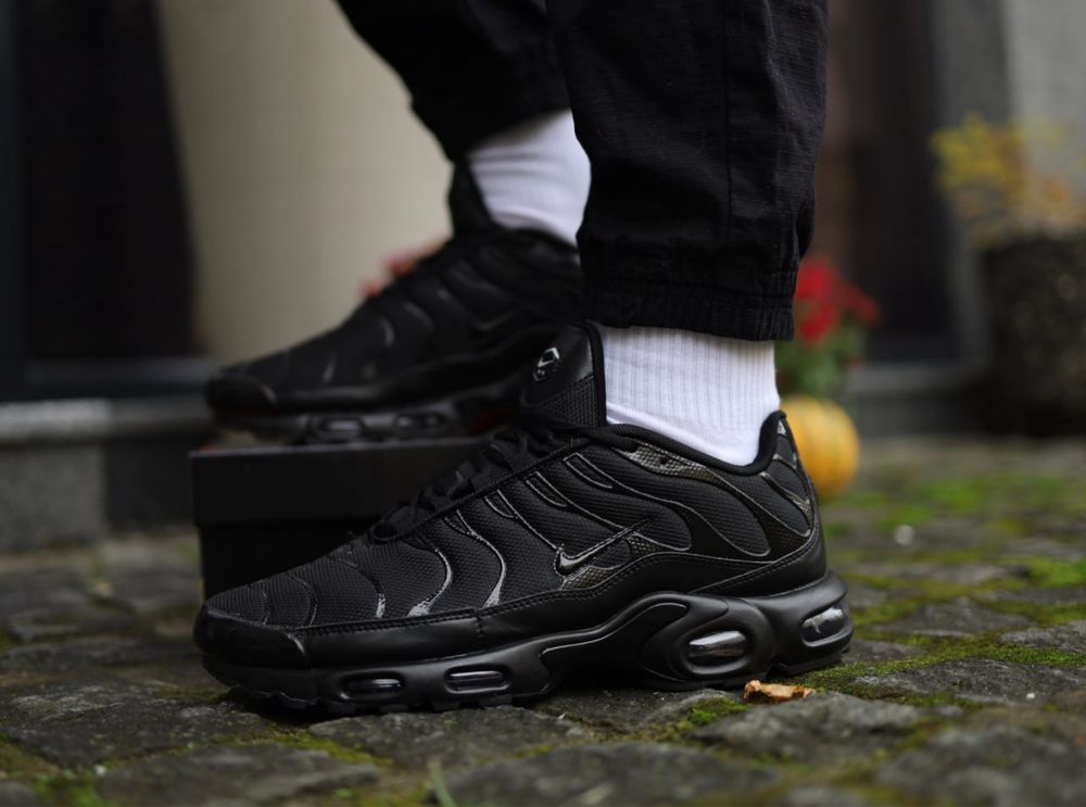 !ХІТ ПРОДАЖ! Nike Air Max Plus TN Black 38 39 40 41 42 43 44 45 46