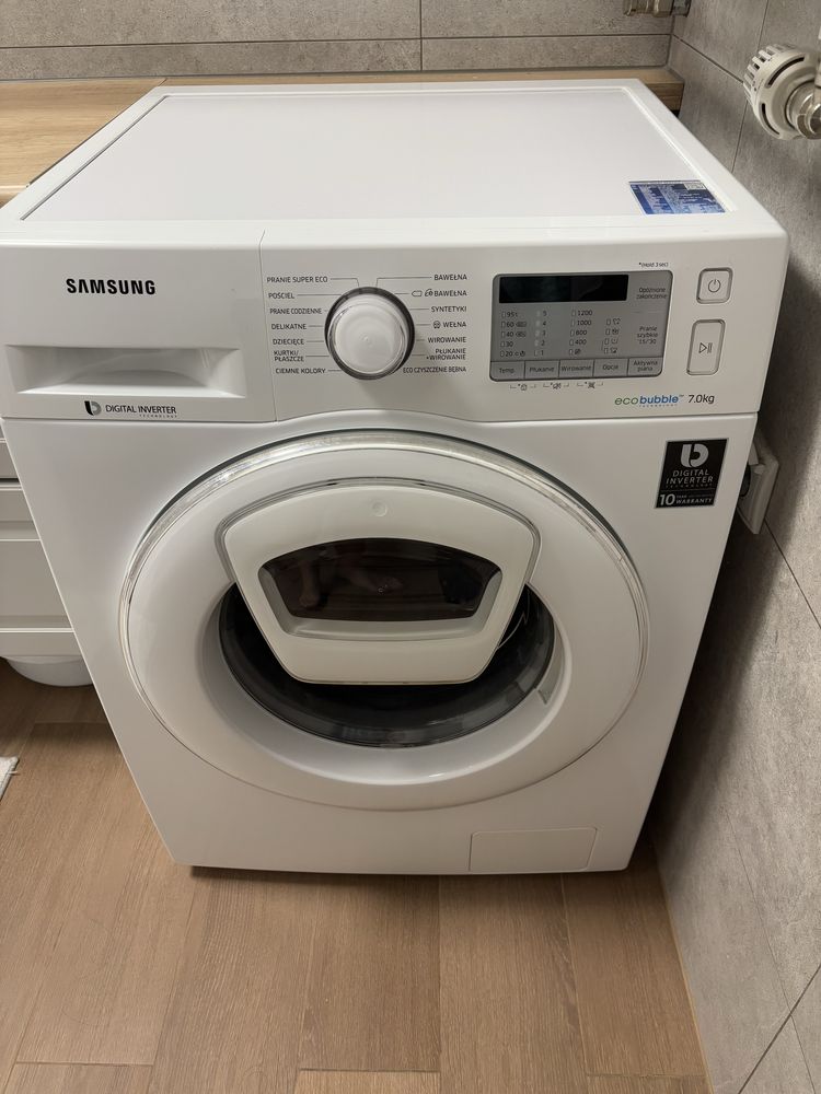 Pralka Samsung eco bubble 7 kg addwash