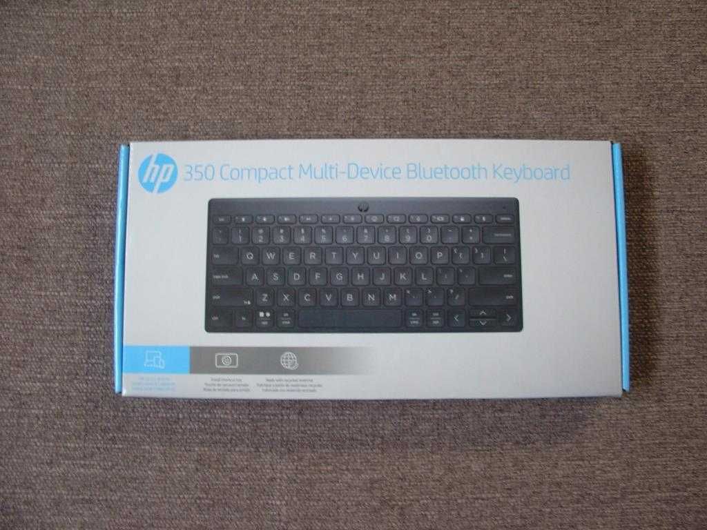 Teclado Bluetooth Compacto HP 350 (Vários Dispositivos)