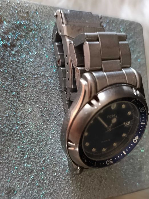 Relógio TCM Quartz, Original e Numerado, 210543 -  Prova água 100 m