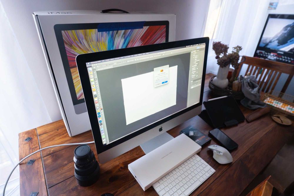 iMac Retina 5K 27 Macbook i7 64 GB 2TB SSD RADEON 8 DDR4