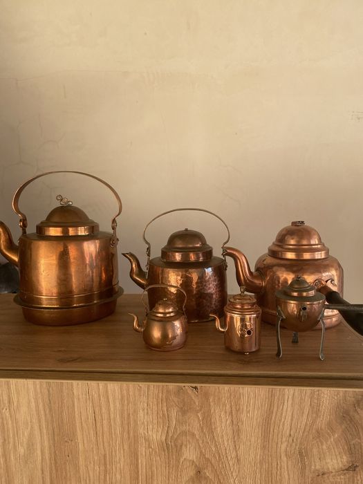 Чайник мідний асортимент