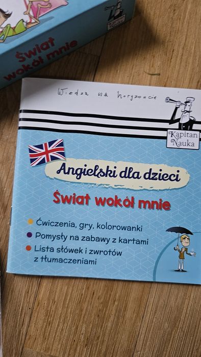 Kapitan Nauka 6-9 lat angielski dla dzieci swiat wokół mnie