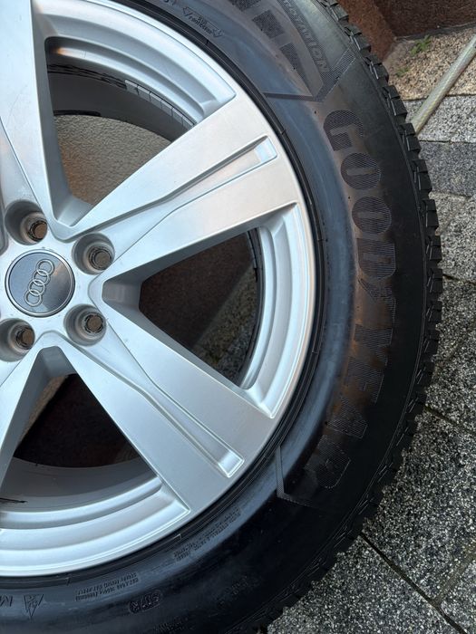 Koła 18” Audi Q7 4M Q5 A5 A6 5x112 + opony zimowe GoodYear UltraGrip8