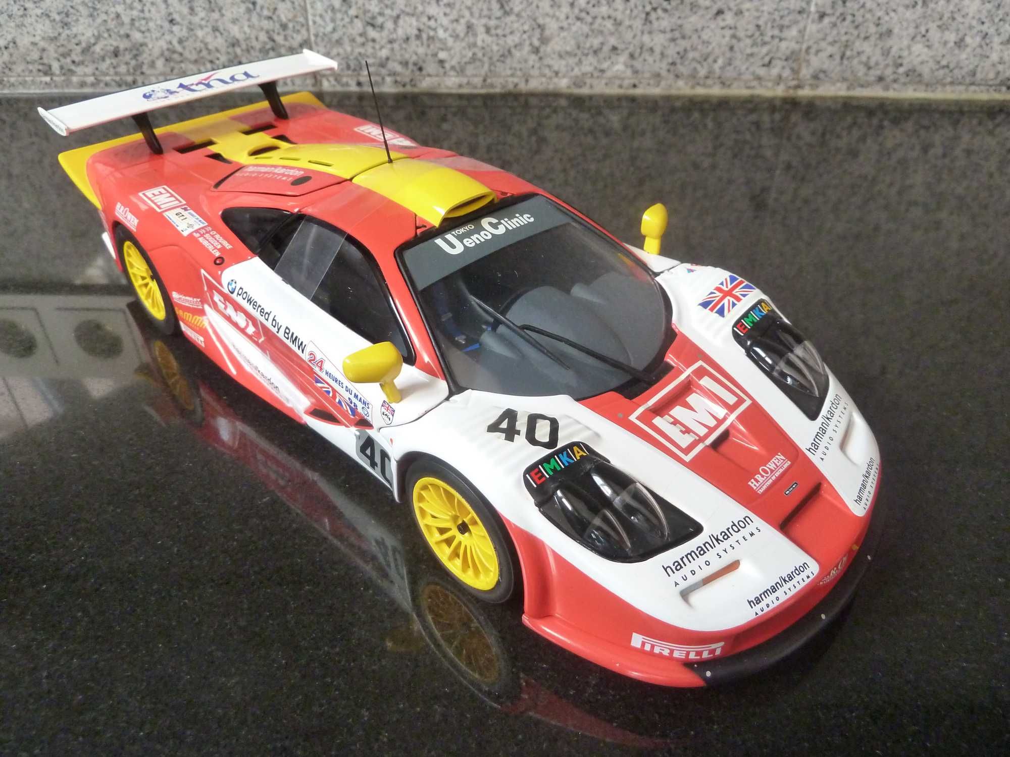 1:18 UT, McLaren F1 GTR, EMI, AutoArt Minichamps