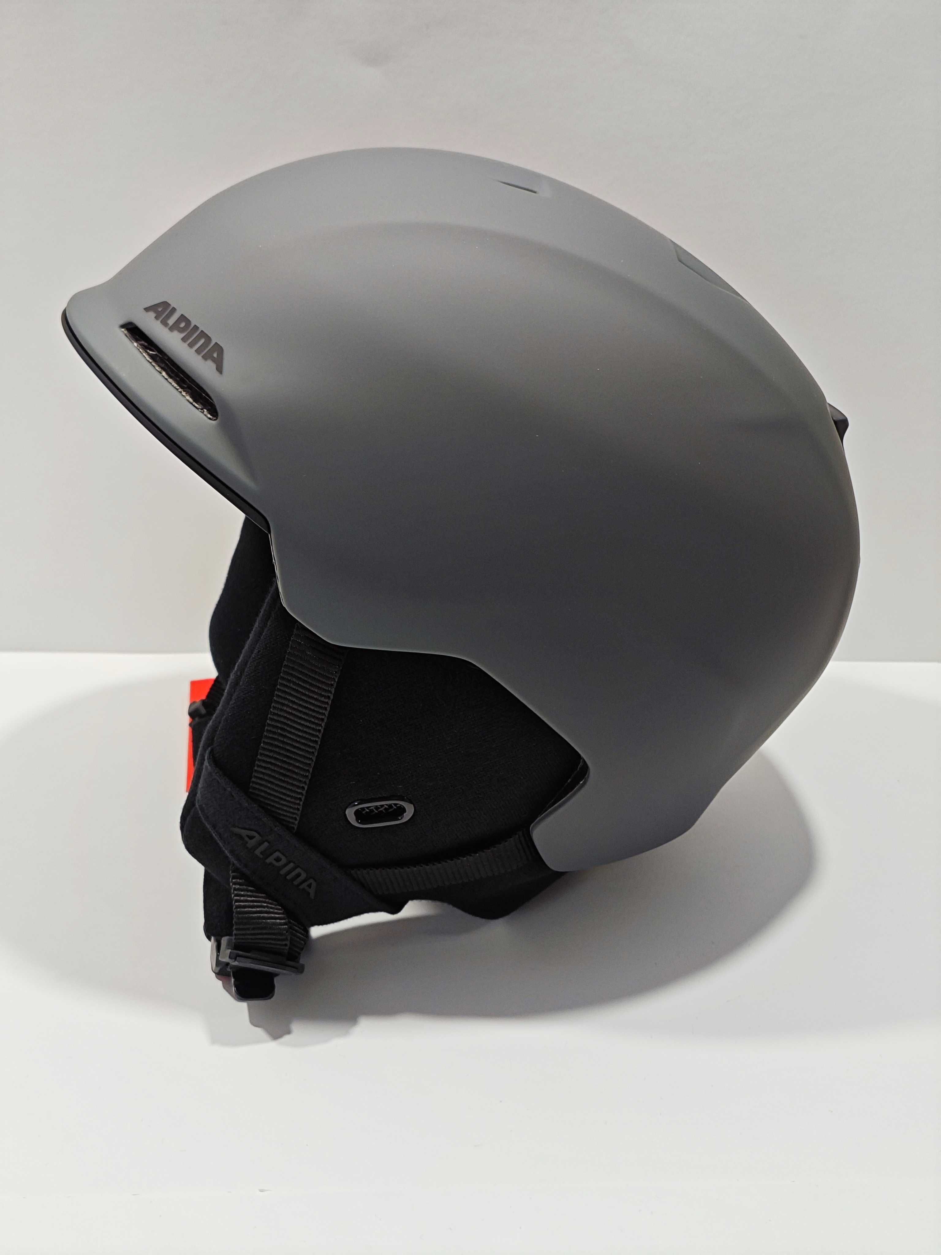 Kask Narciarski Alpina Brix All Mountain Midnight Grey Matt S 51-55 Cm